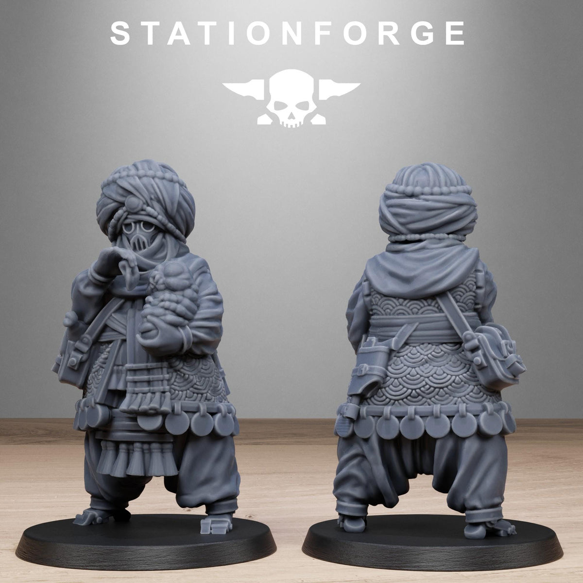 Grimcorp Scrap Operatives – Warhammer 40k Compatible Miniature