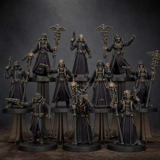 Grimcorp Seers – Warhammer 40k Compatible Miniature