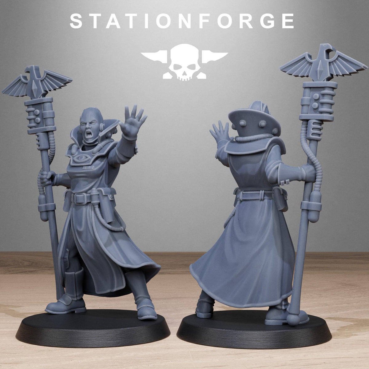 Grimcorp Seers – Warhammer 40k Compatible Miniature