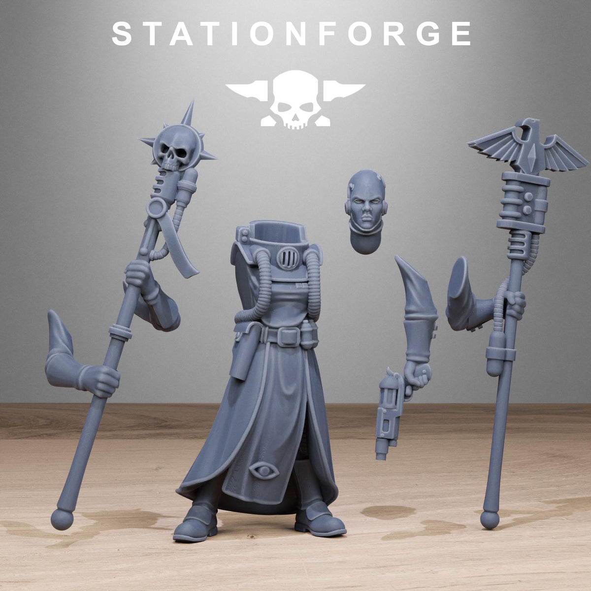 Grimcorp Seers – Warhammer 40k Compatible Miniature