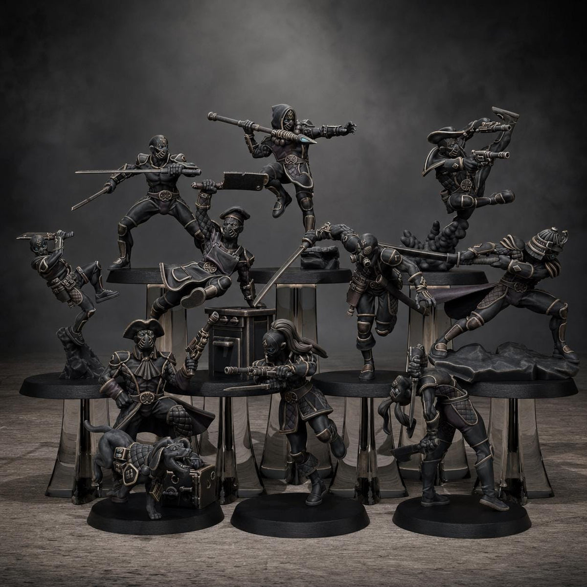 Grimcorp Jesters – Warhammer 40k Compatible Miniature