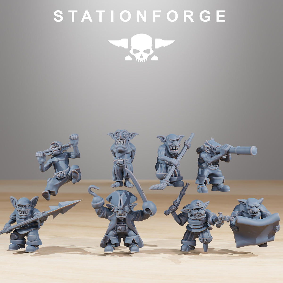 Gobs Short Pearl Battle Ship – Warhammer 40k Compatible Miniature