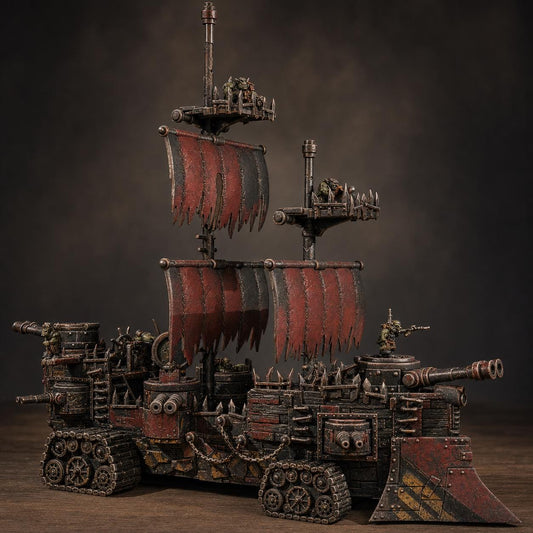 Gobs Pearl Battle Ship – Warhammer 40k Compatible Miniature