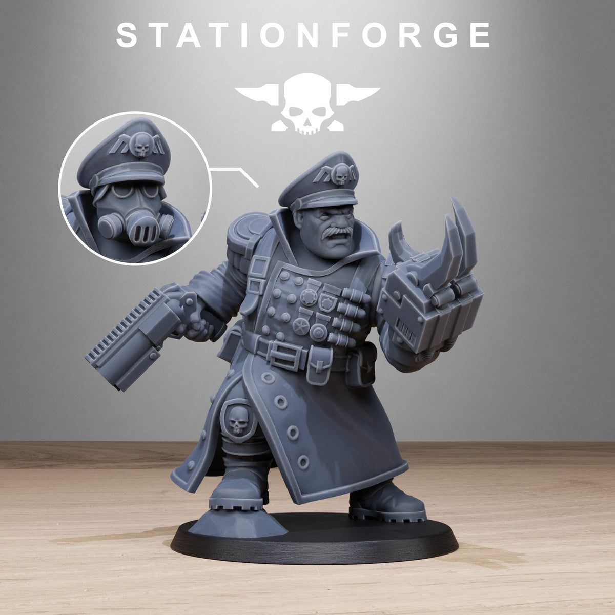 Freeguard Mutant Officer – Warhammer 40k Compatible Miniature
