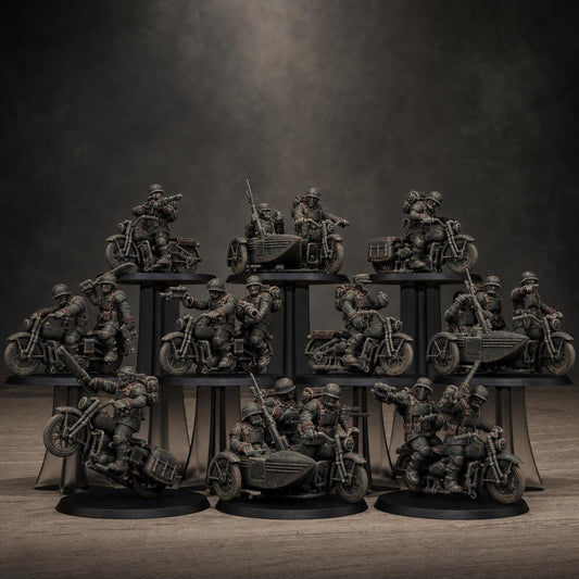 Freeguard Bikers – Warhammer 40k Compatible Miniature