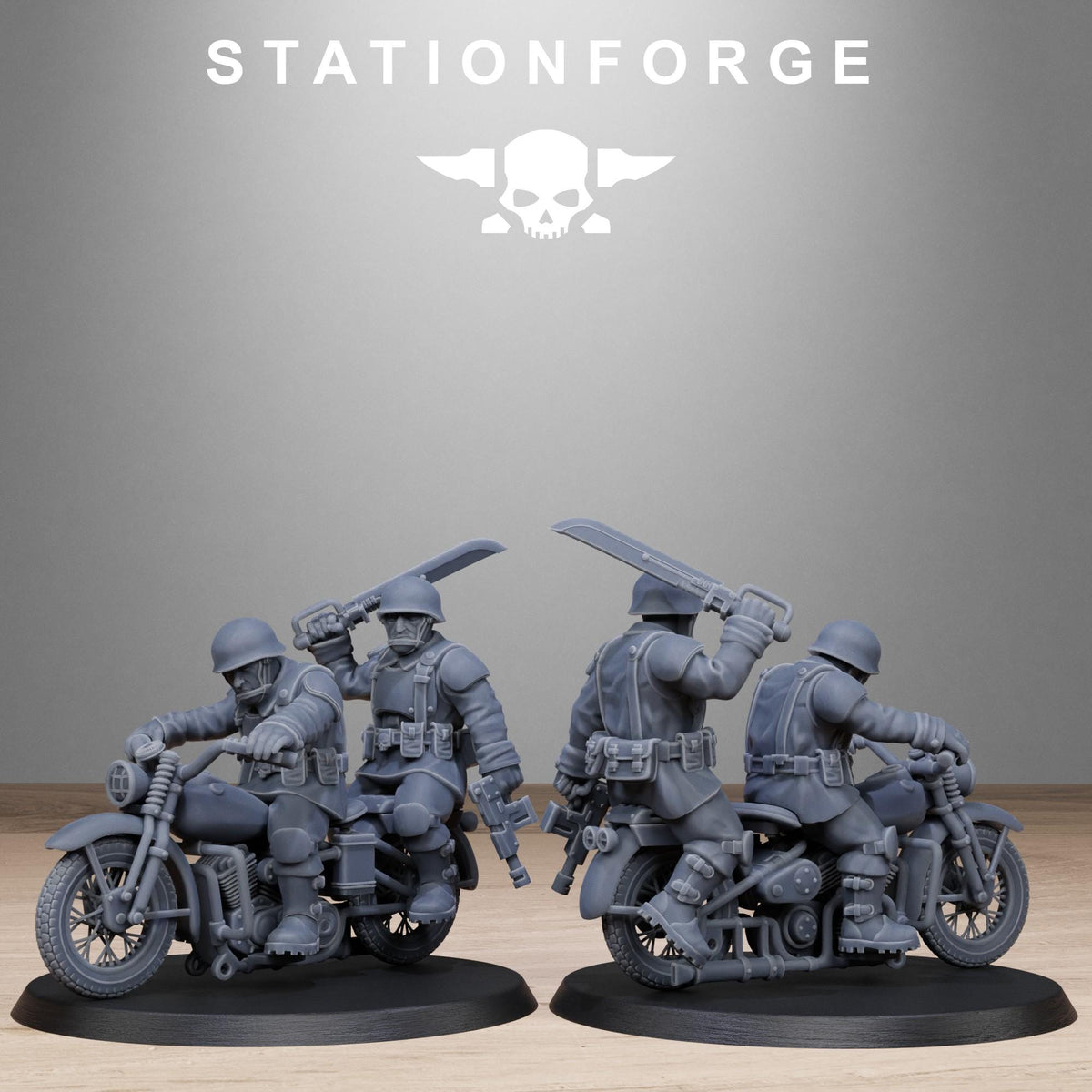 Freeguard Bikers – Warhammer 40k Compatible Miniature
