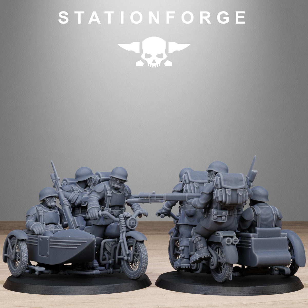 Freeguard Bikers – Warhammer 40k Compatible Miniature
