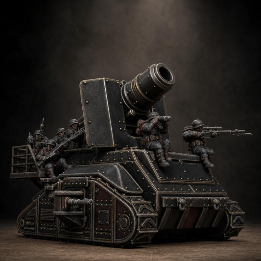 Freeguard Artillery Mini Tank – Warhammer 40k Compatible Miniature