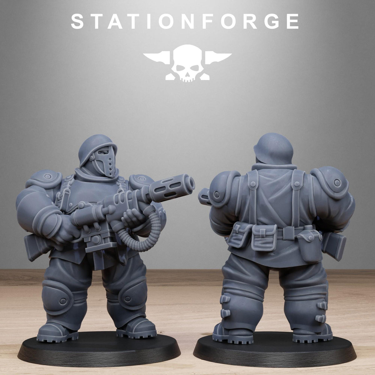 Freeguard Armored Mutants – Warhammer 40k Compatible Miniature