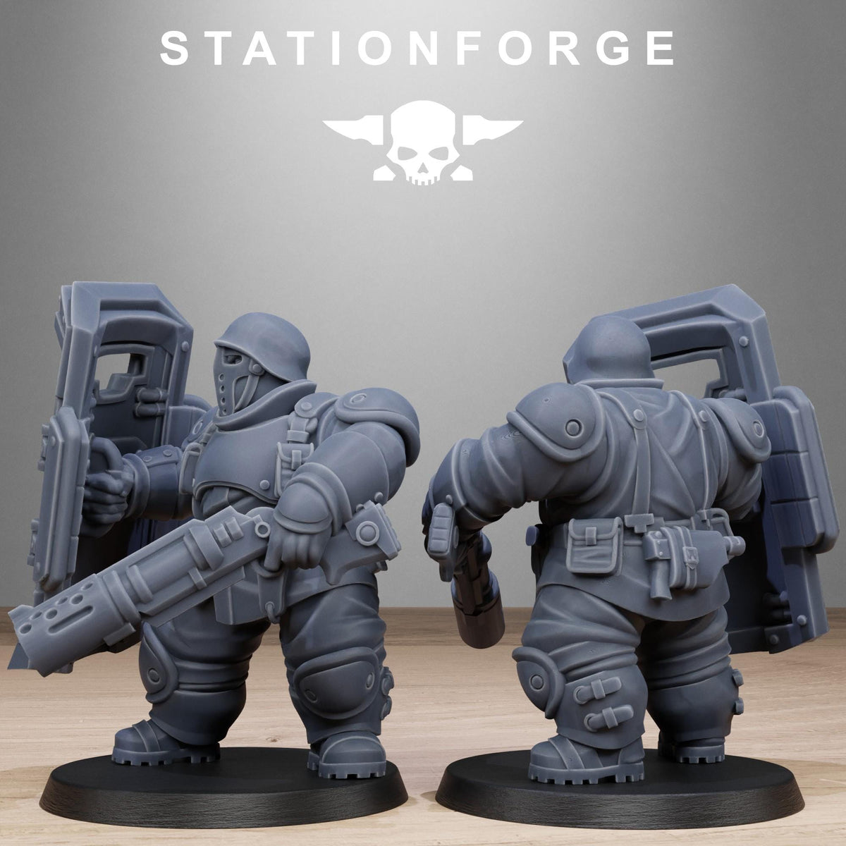 Freeguard Armored Mutants – Warhammer 40k Compatible Miniature