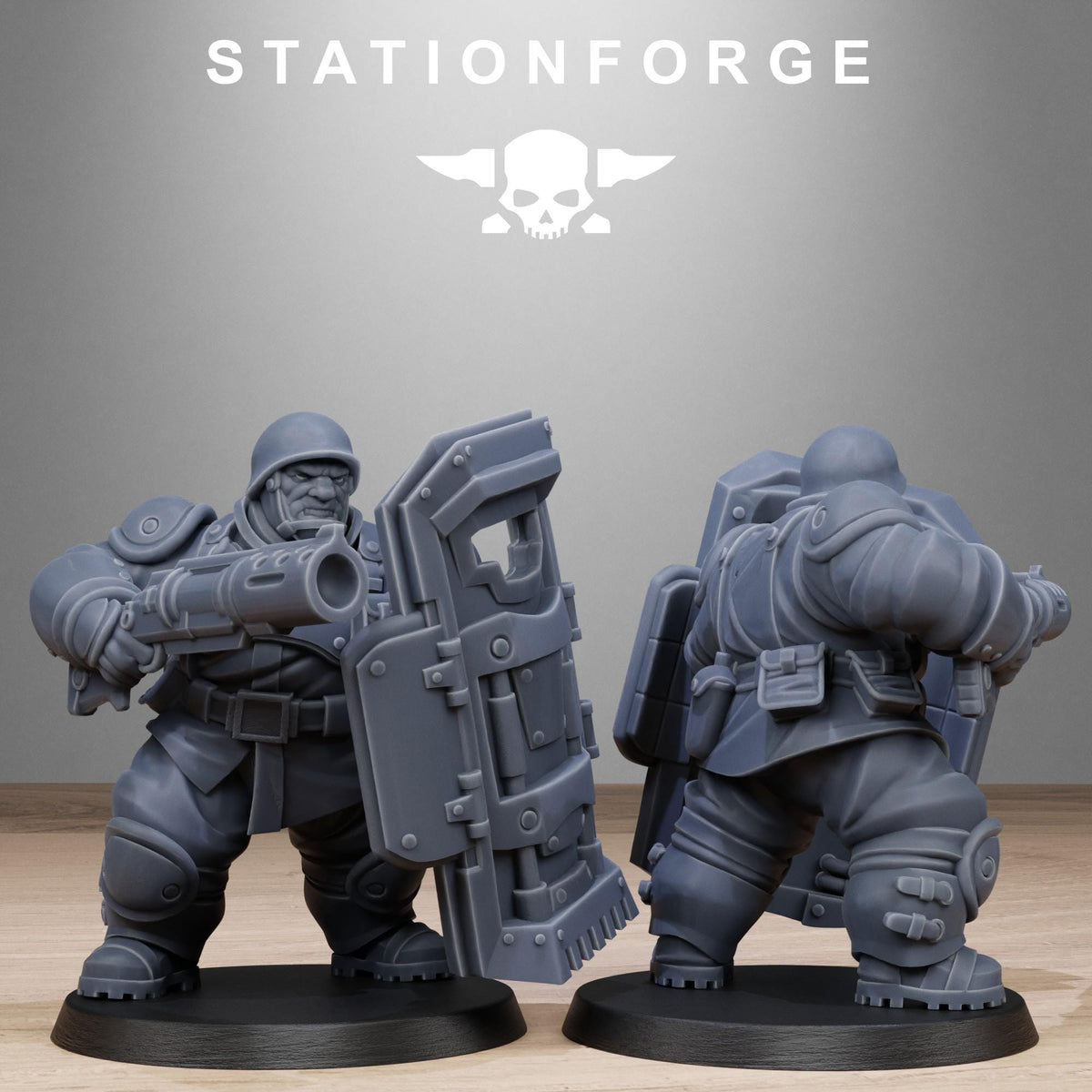 Freeguard Armored Mutants – Warhammer 40k Compatible Miniature