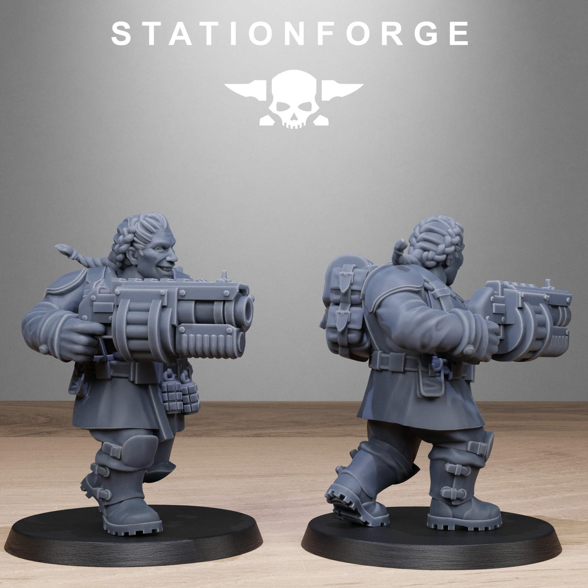 Freeguard Mutant Sisters – Warhammer 40k Compatible Miniature