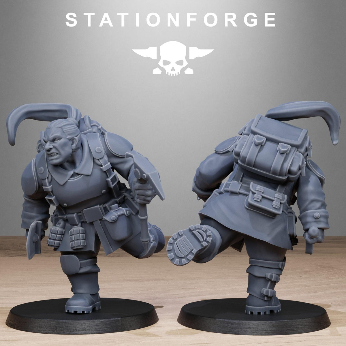 Freeguard Mutant Sisters – Warhammer 40k Compatible Miniature