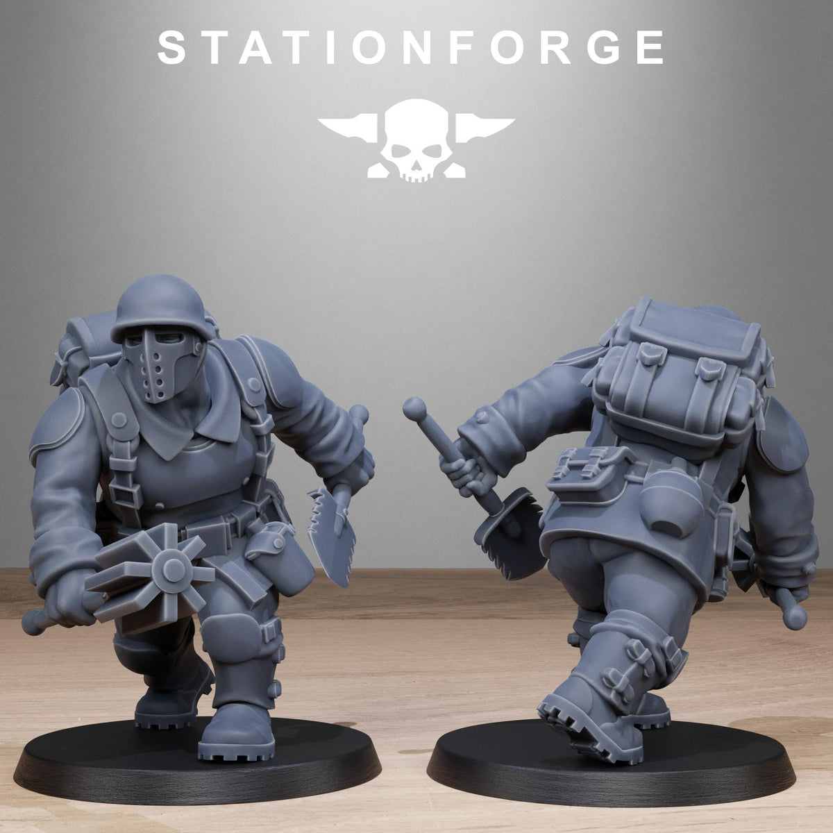 Freeguard Mutant Sisters – Warhammer 40k Compatible Miniature