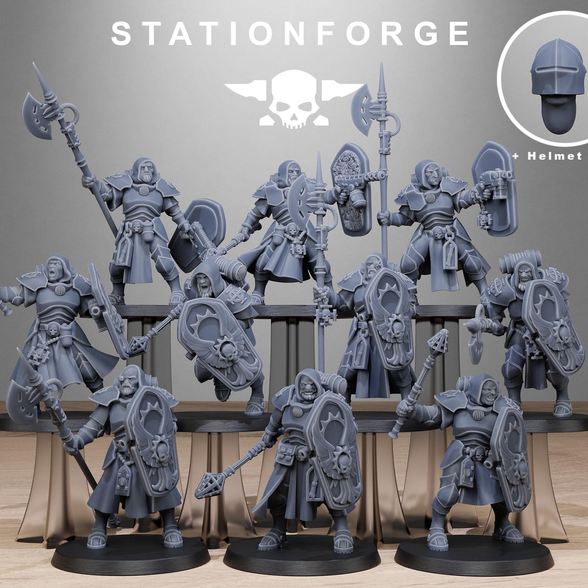 Vodalites Purifiers – Warhammer 40k Compatible Miniature
