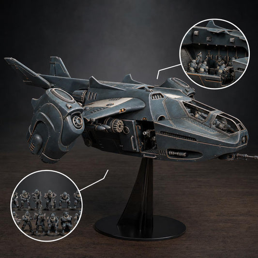 Vaskar Dropship – Warhammer 40k Compatible Miniature