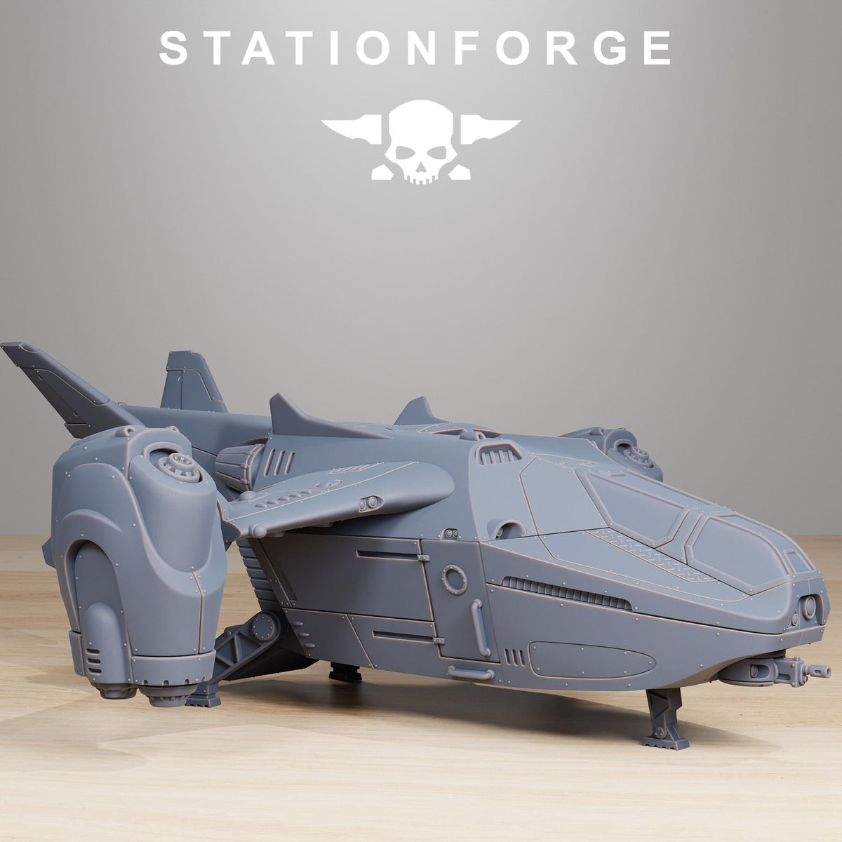 Vaskar Dropship – Warhammer 40k Compatible Miniature