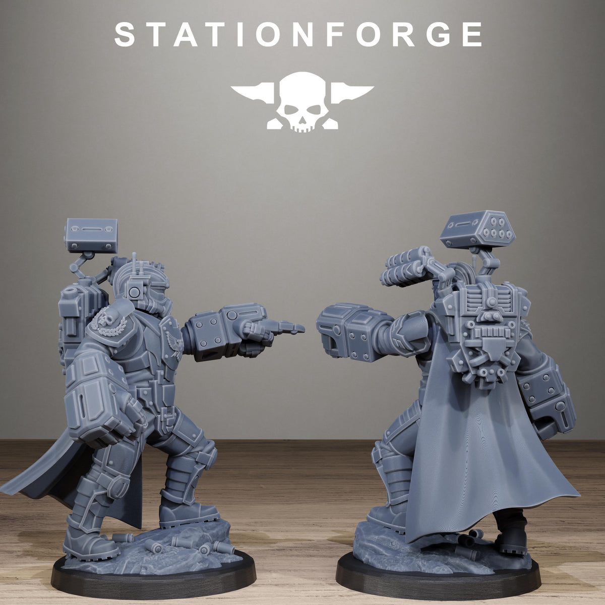 Vaskar Heavy Squad – Warhammer 40k Compatible Miniature