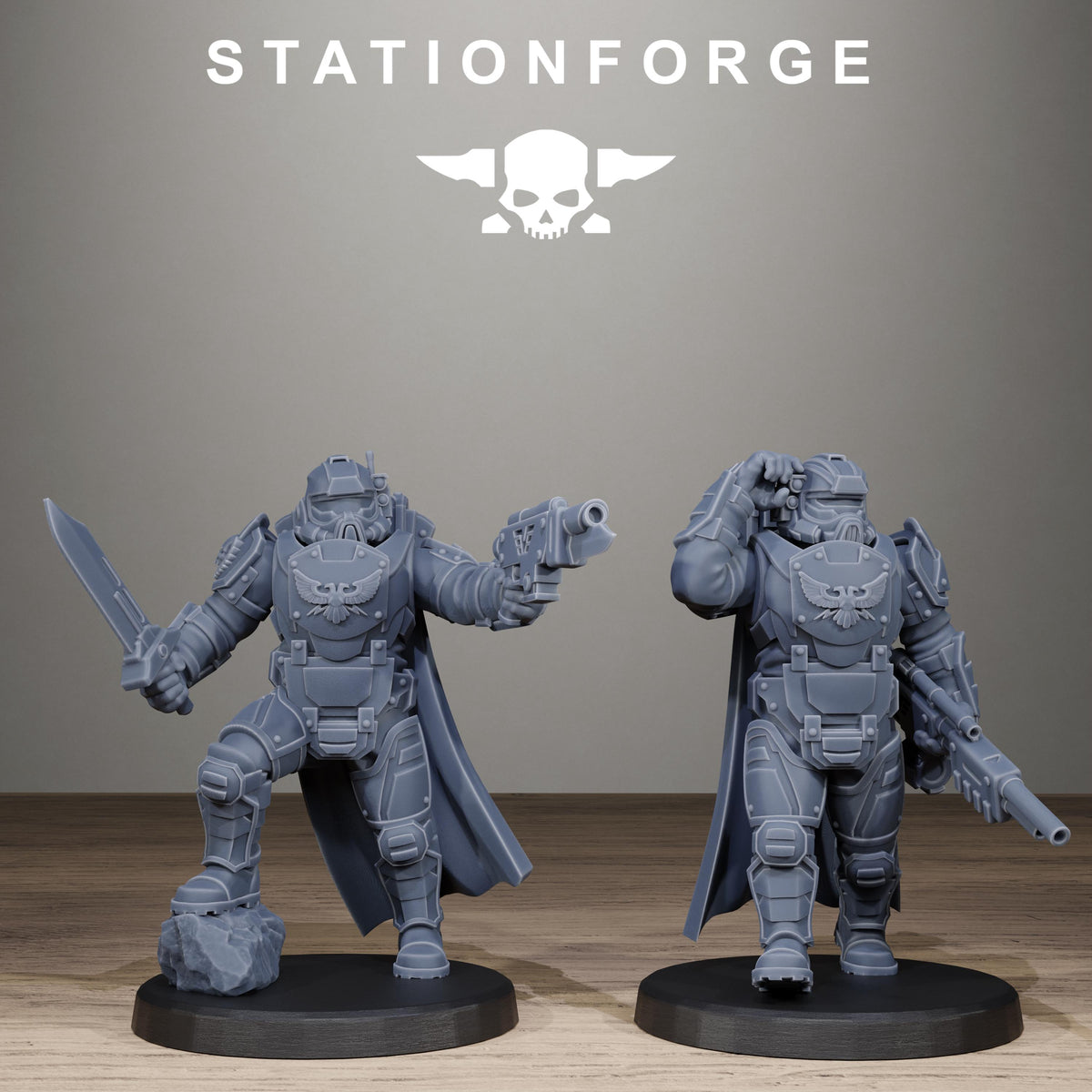 Vaskar Heavy Squad – Warhammer 40k Compatible Miniature