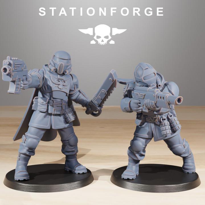 Vaskar Freedom Fighters – Warhammer 40k Compatible Miniature