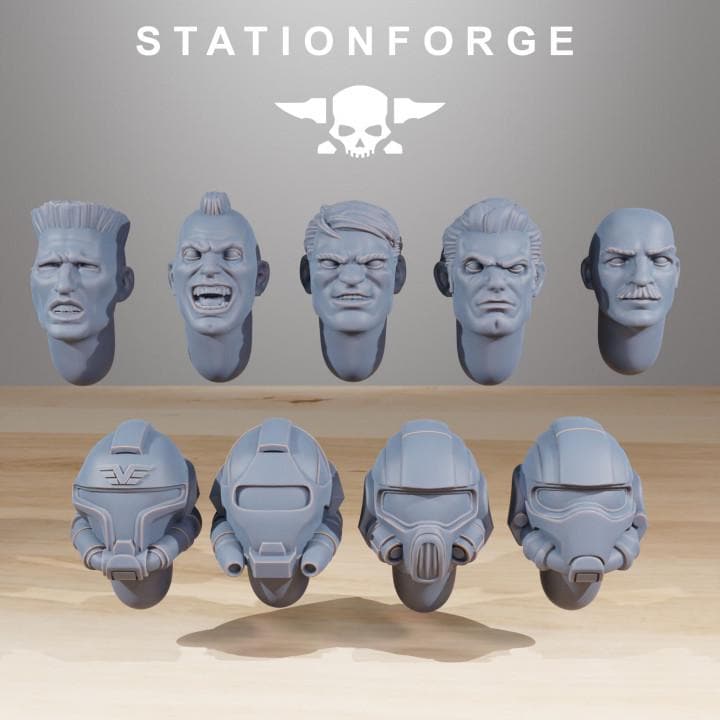 Vaskar Freedom Fighters – Warhammer 40k Compatible Miniature