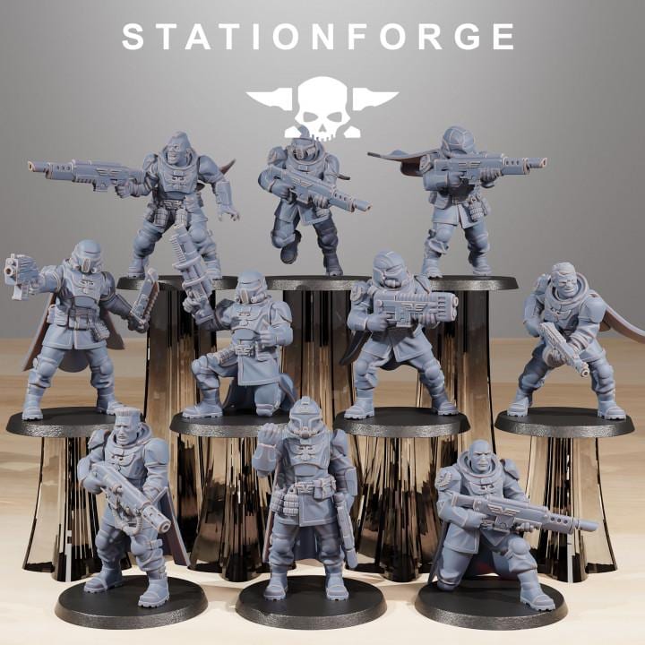 Vaskar Freedom Fighters – Warhammer 40k Compatible Miniature