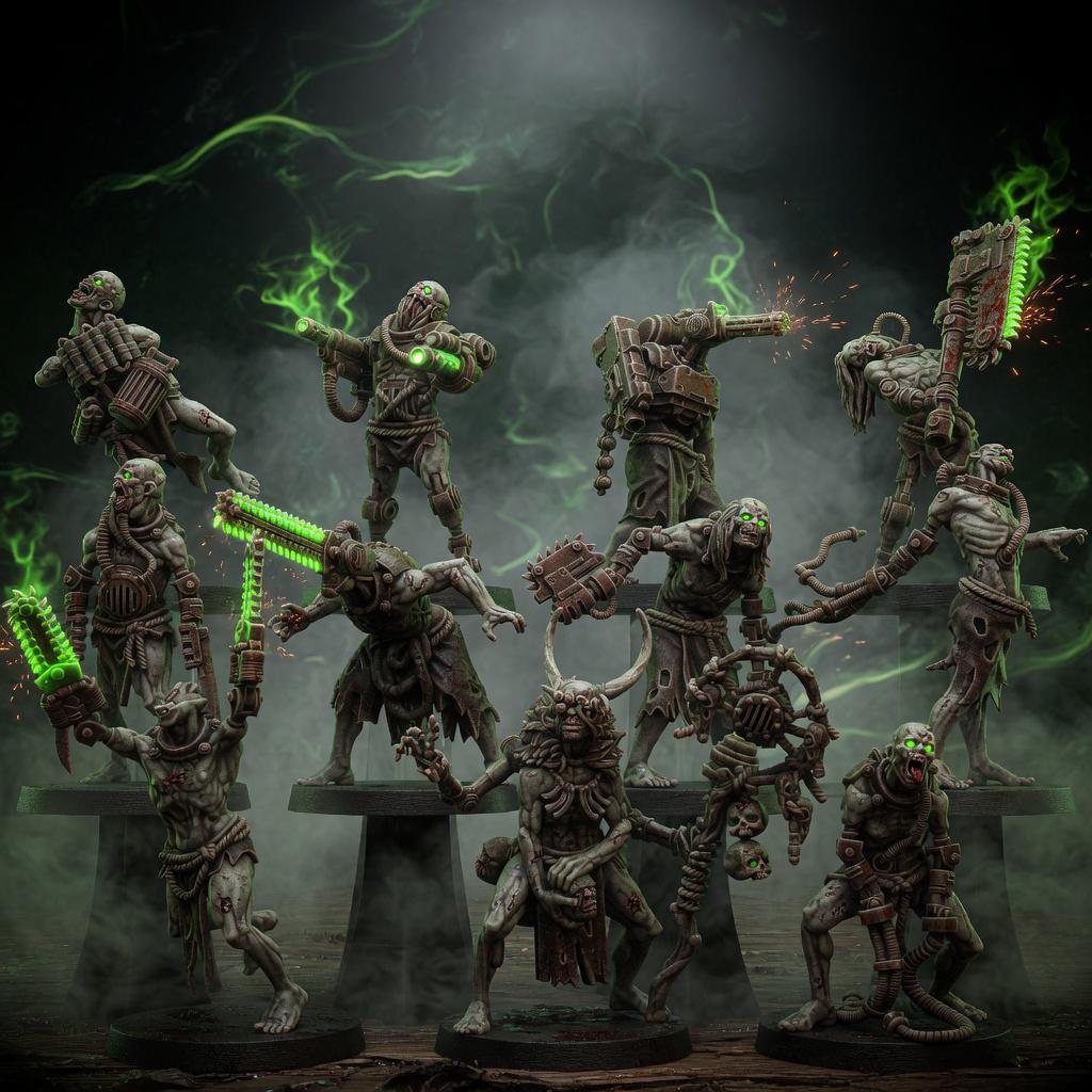 Techno Savanger Necromants – Adeptus Mechanicus Proxy