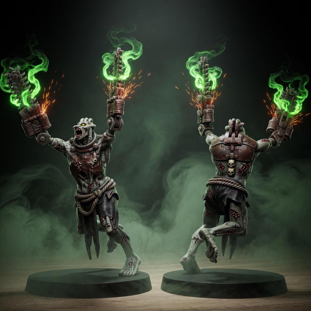 Techno Savanger Necromants – Adeptus Mechanicus Proxy