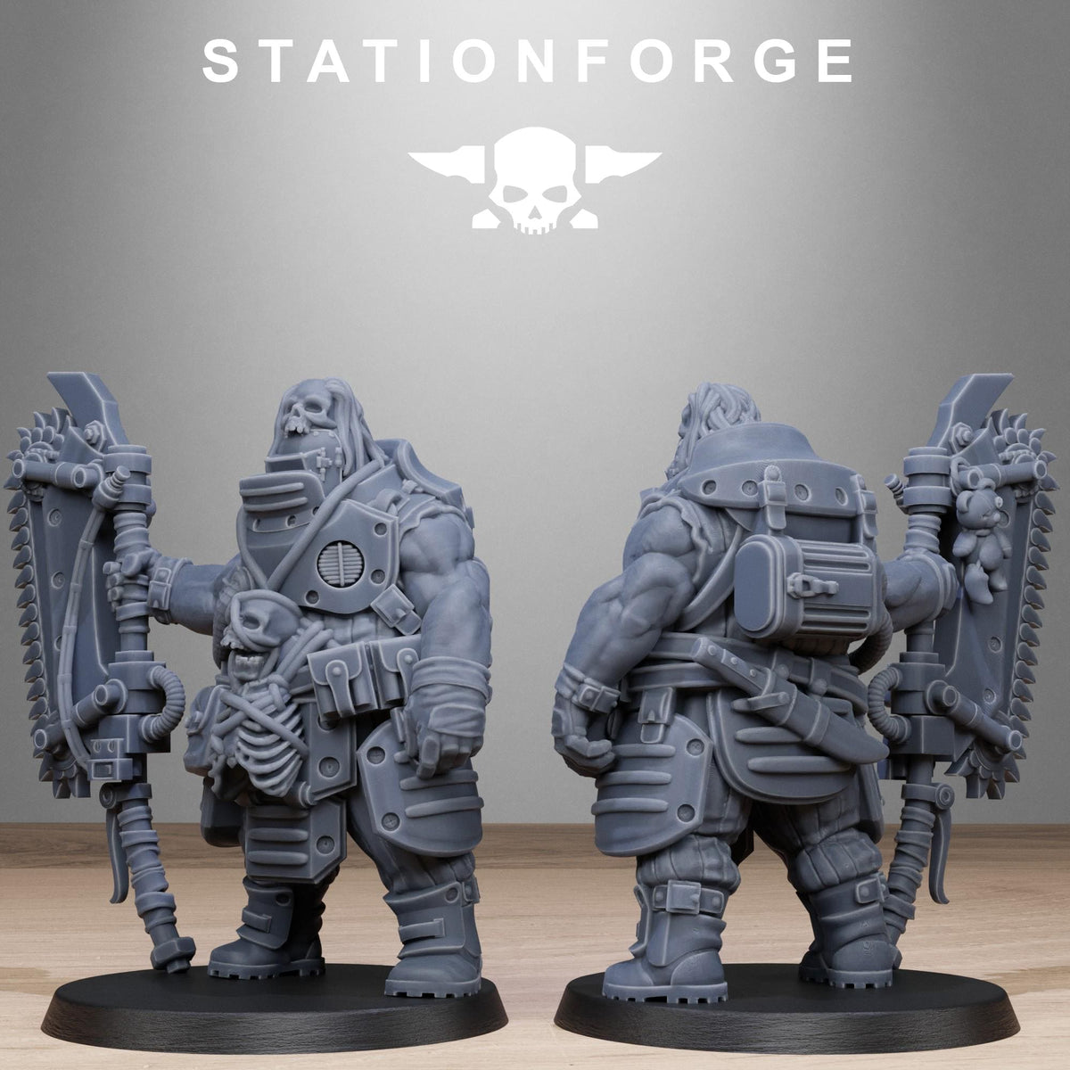 Techno Savage Barbarians – Adeptus Mechanicus Proxy