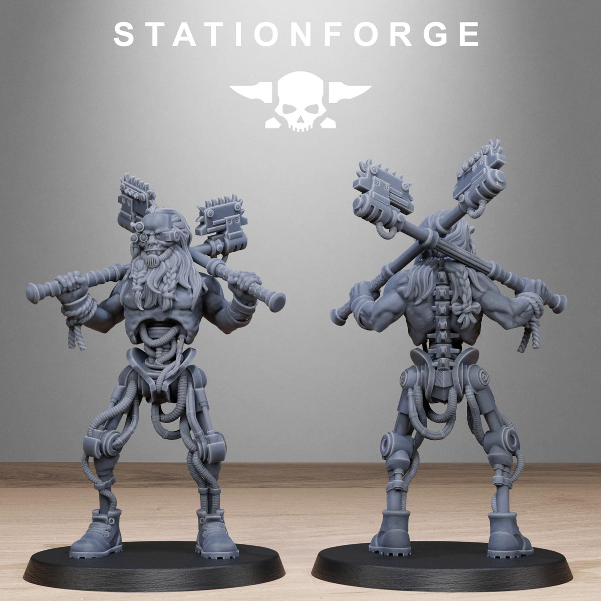 Techno Savage Barbarians – Adeptus Mechanicus Proxy
