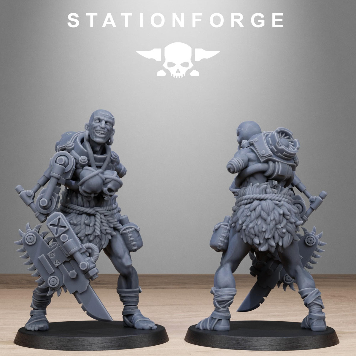 Techno Savage Barbarians – Adeptus Mechanicus Proxy