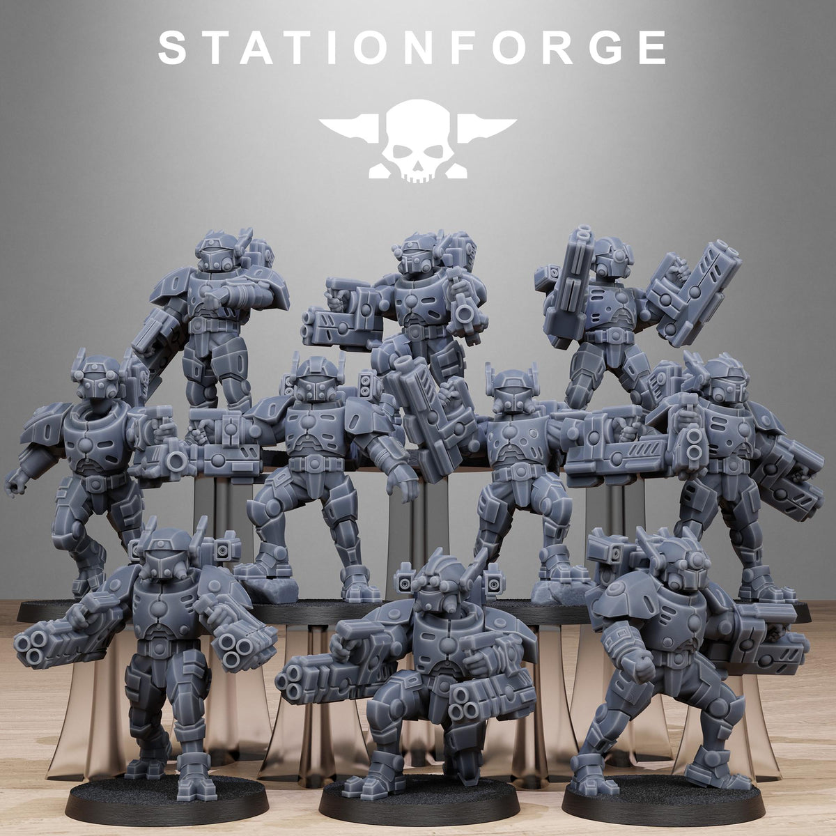 Tarion Heavy Armored – Warhammer 40k Compatible Miniature