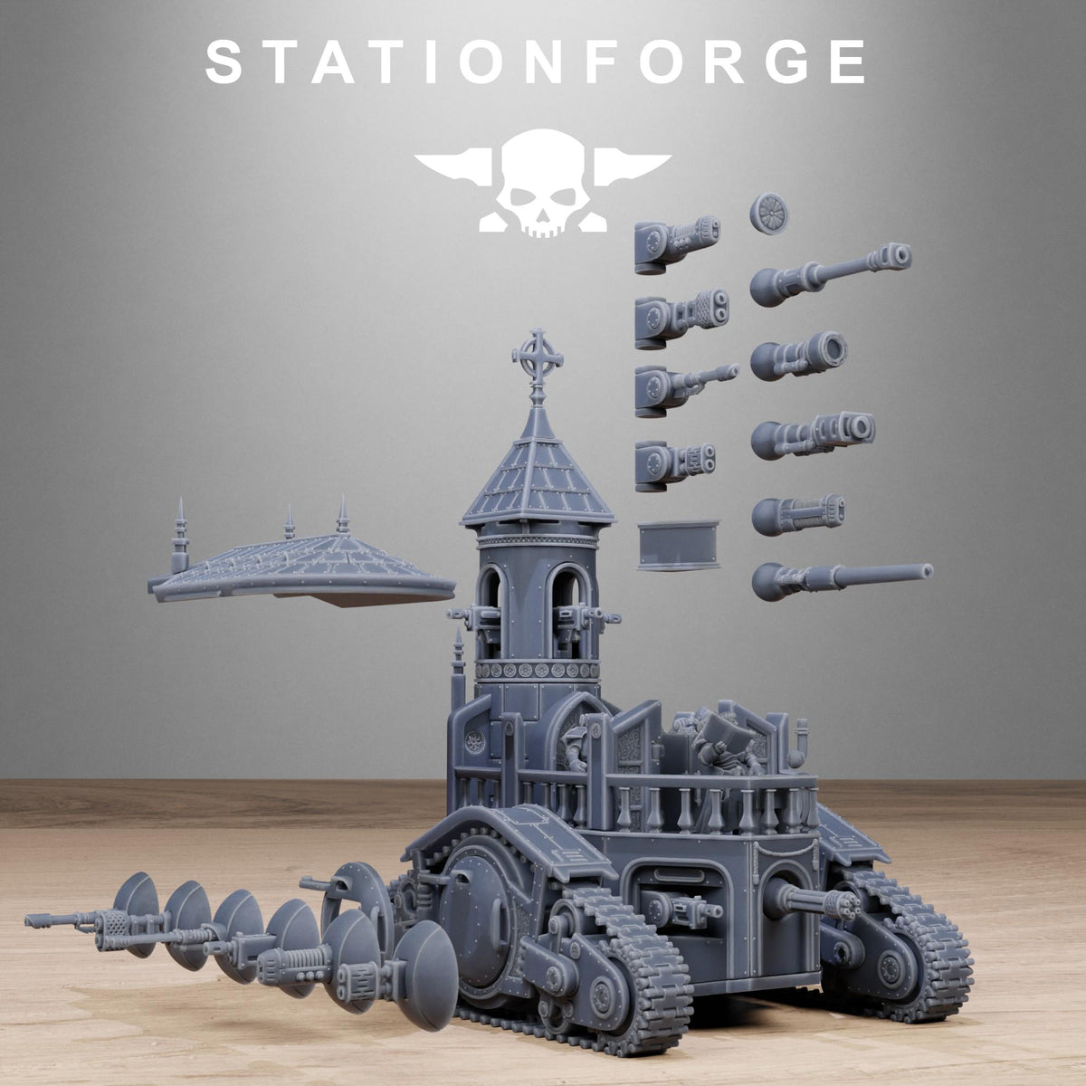 Vodalites Heavy Tank – Warhammer 40k Compatible Miniature