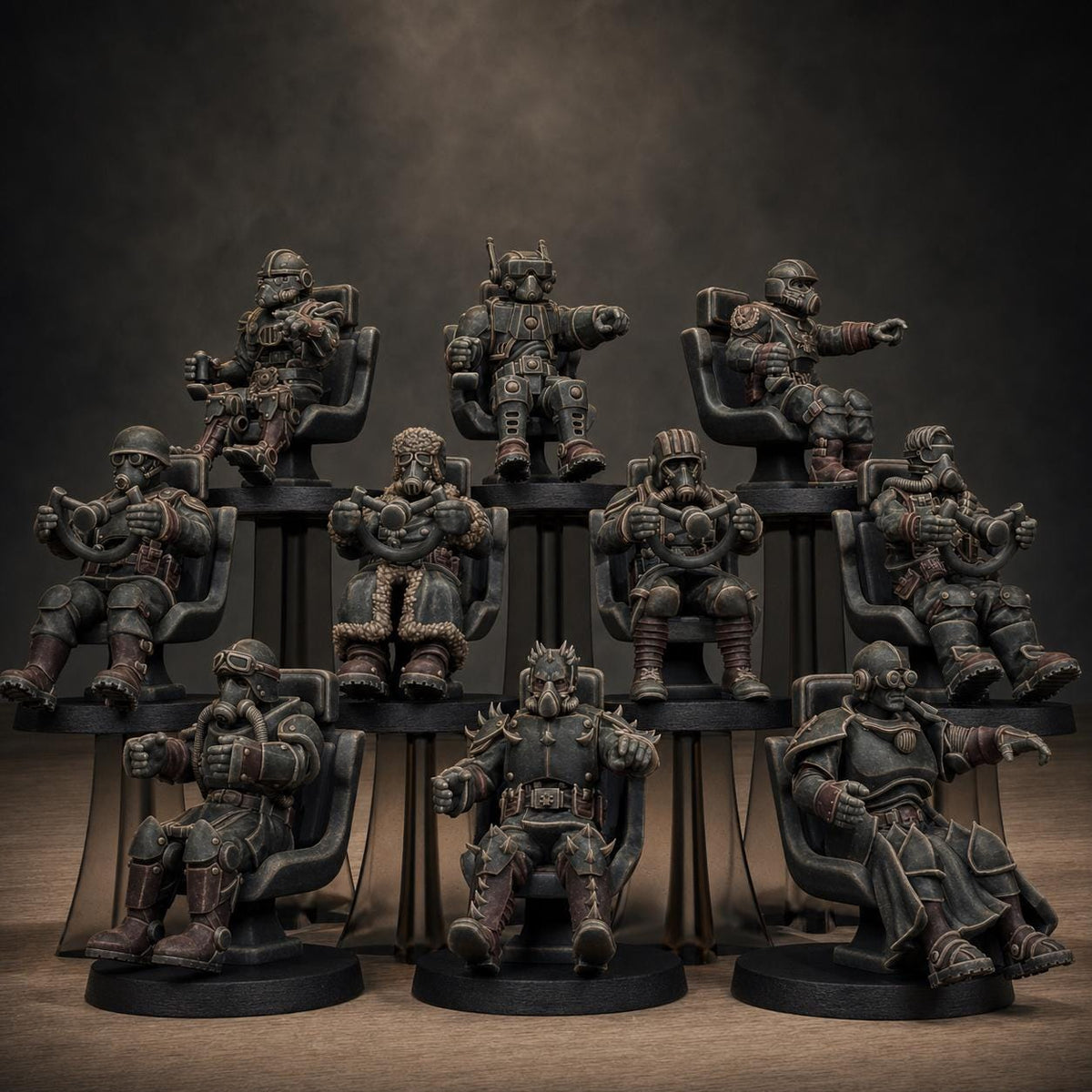 Pilot Commanders – Warhammer 40k Compatible Miniature