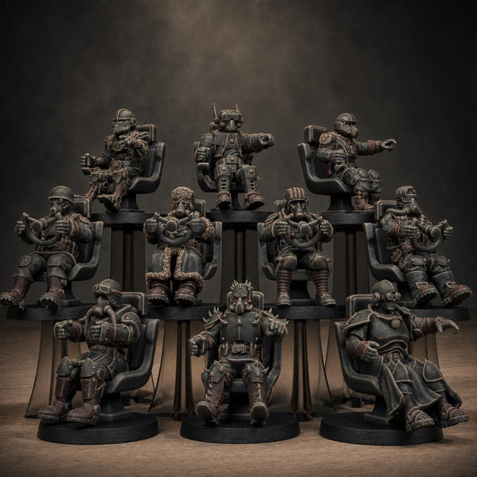 Pilot Commanders – Warhammer 40k Compatible Miniature