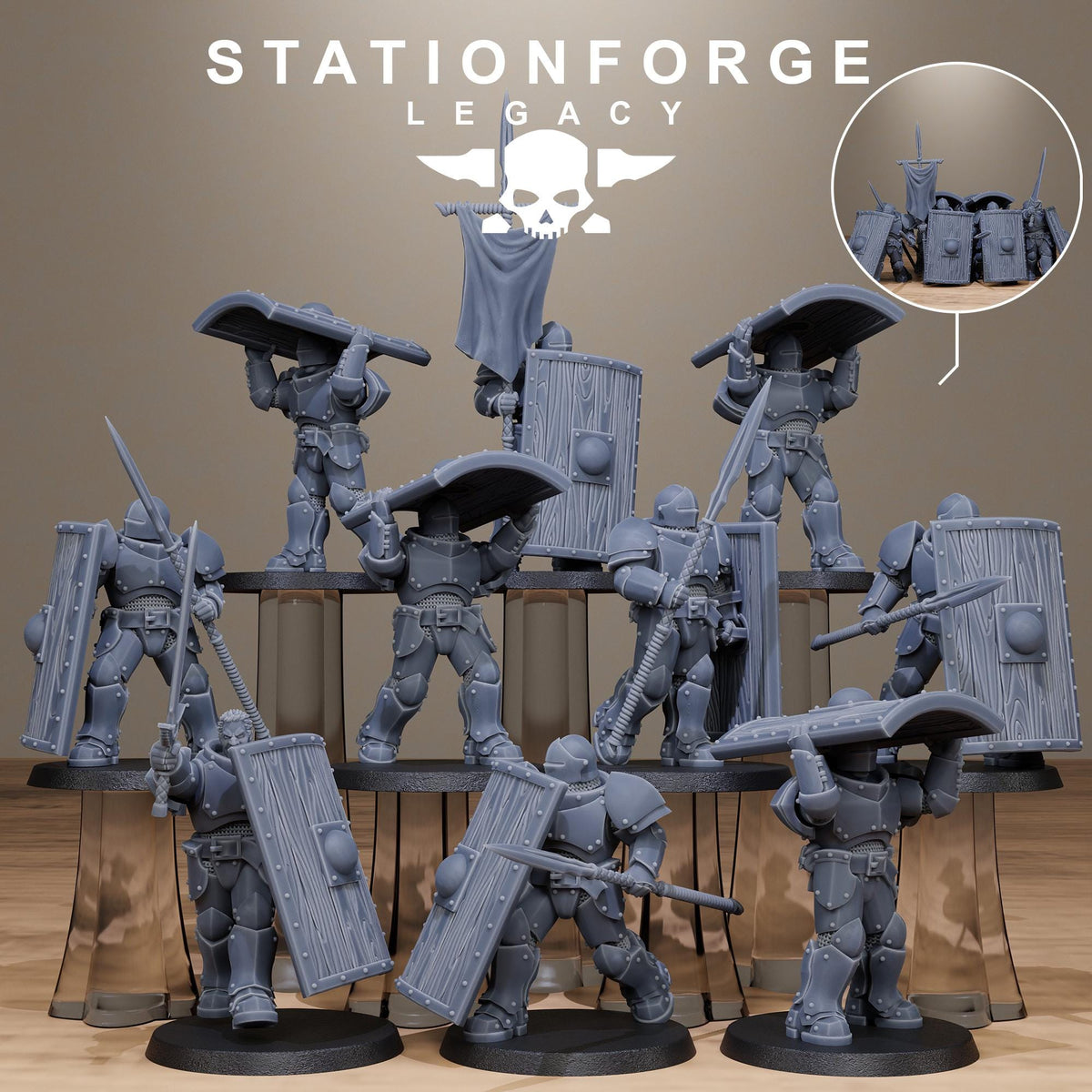 Solaris Shielders – Warhammer 40k Compatible Miniature