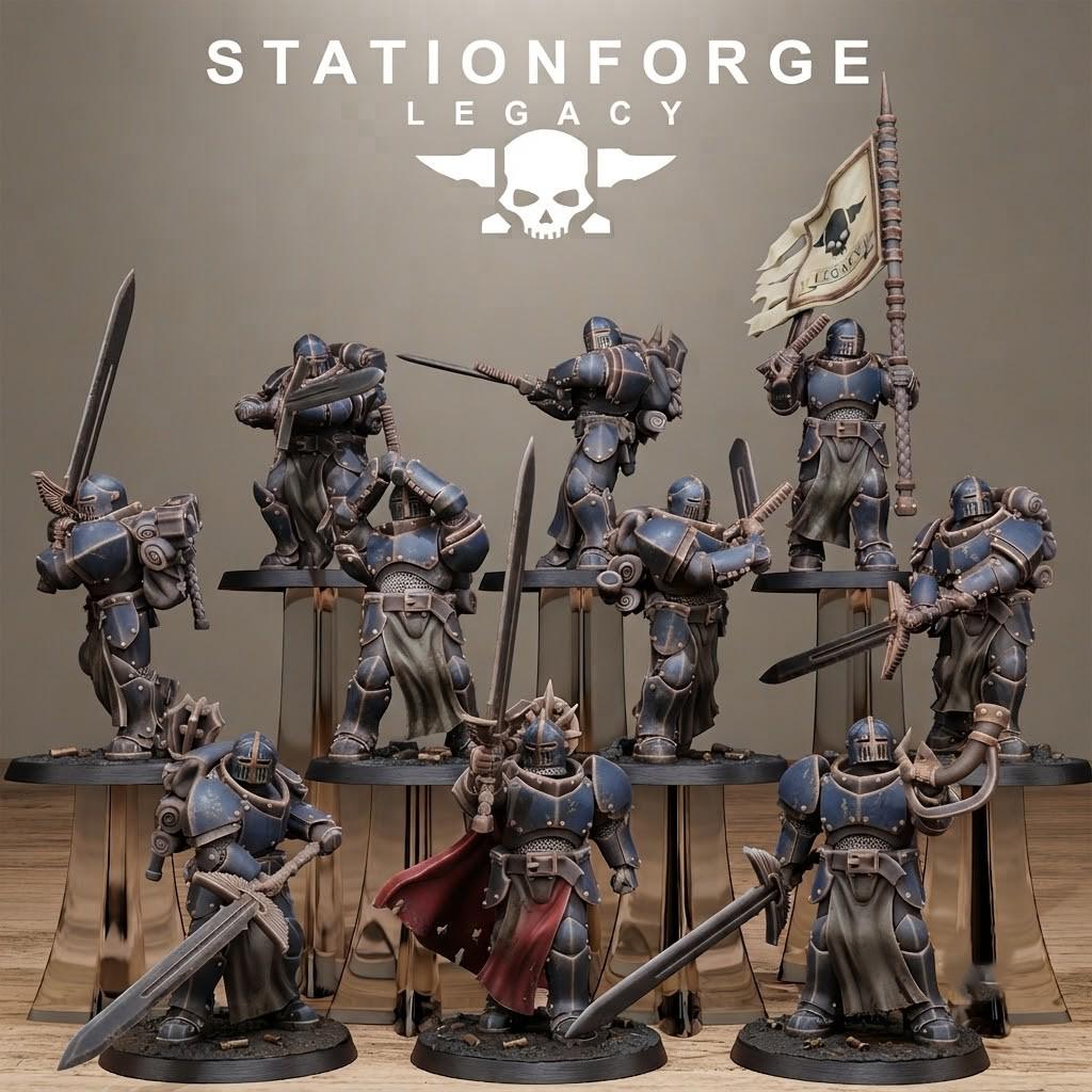 Solaris Soalris Greatswordsmen – Warhammer 40k Compatible Miniature