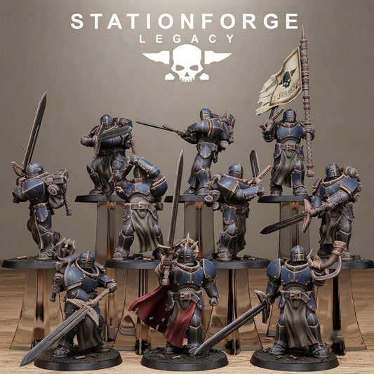 Solaris Soalris Greatswordsmen – Warhammer 40k Compatible Miniature