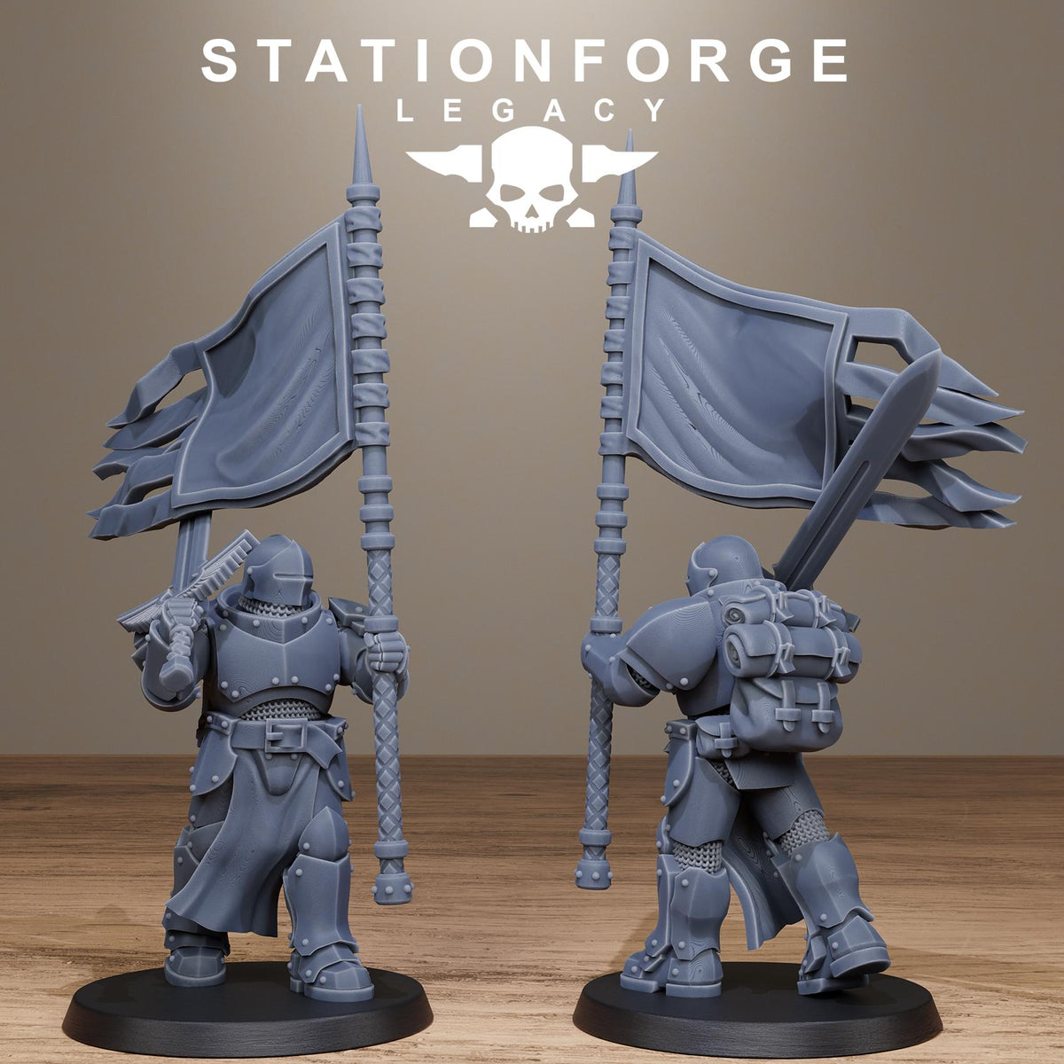 Solaris Soalris Greatswordsmen – Warhammer 40k Compatible Miniature