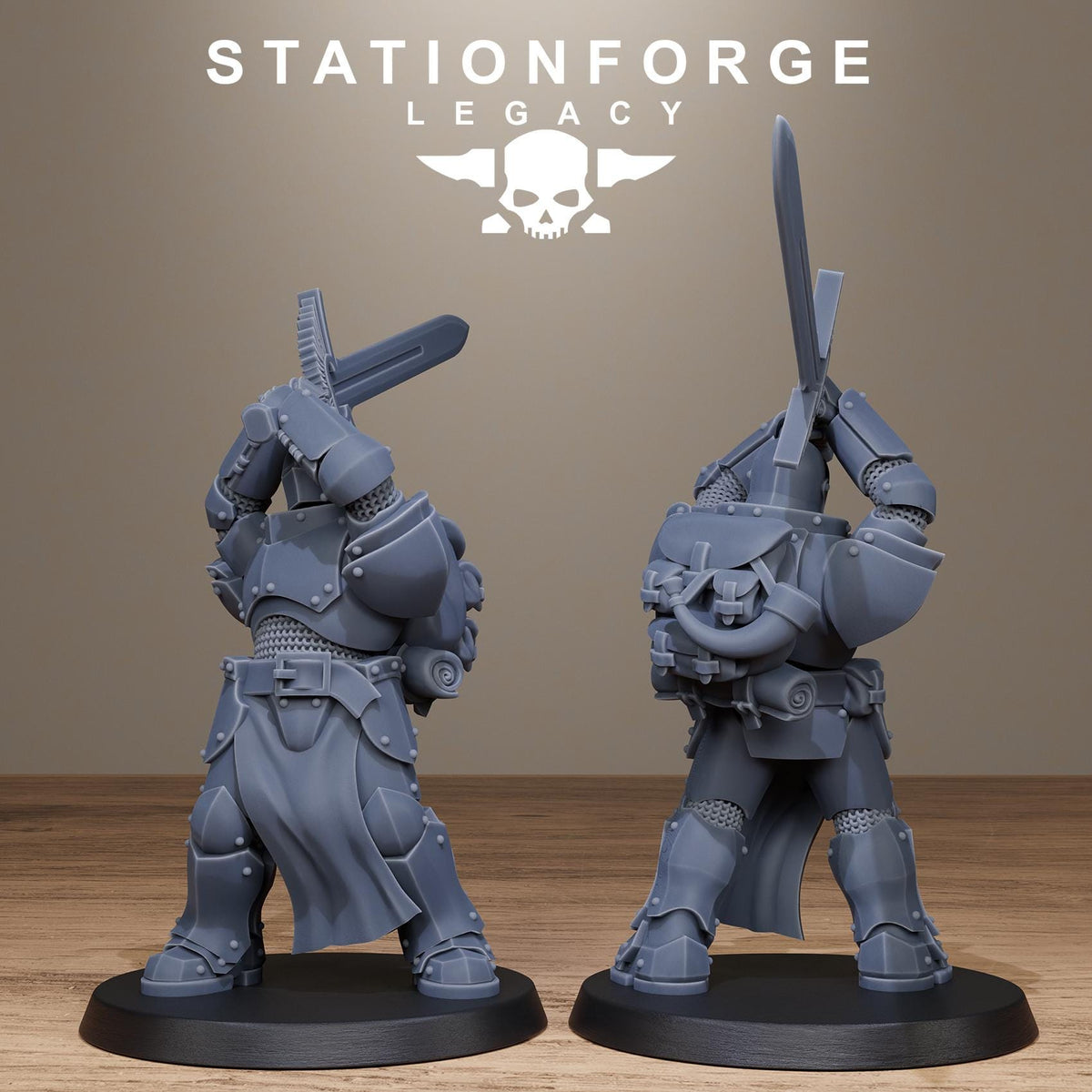 Solaris Soalris Greatswordsmen – Warhammer 40k Compatible Miniature