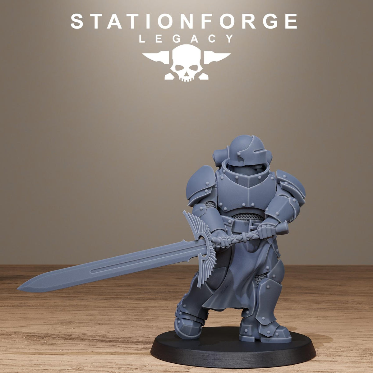 Solaris Soalris Greatswordsmen – Warhammer 40k Compatible Miniature