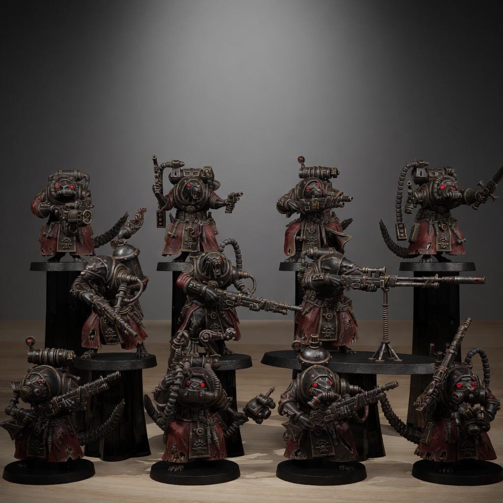 Raticus Grunts – Adeptus Mechanicus Proxy