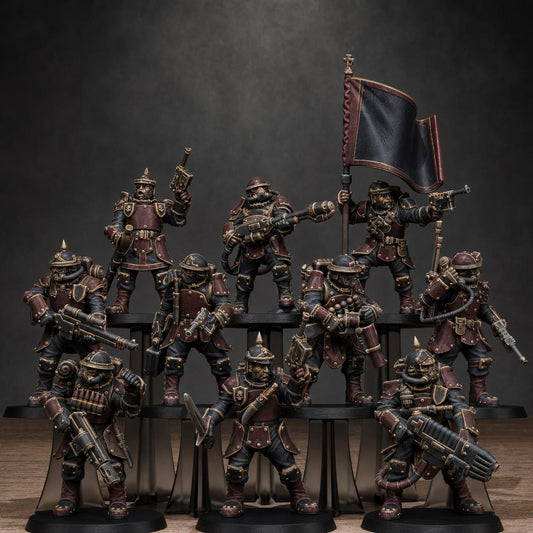 Royalguard Bastioneers – Warhammer 40k Compatible Miniature