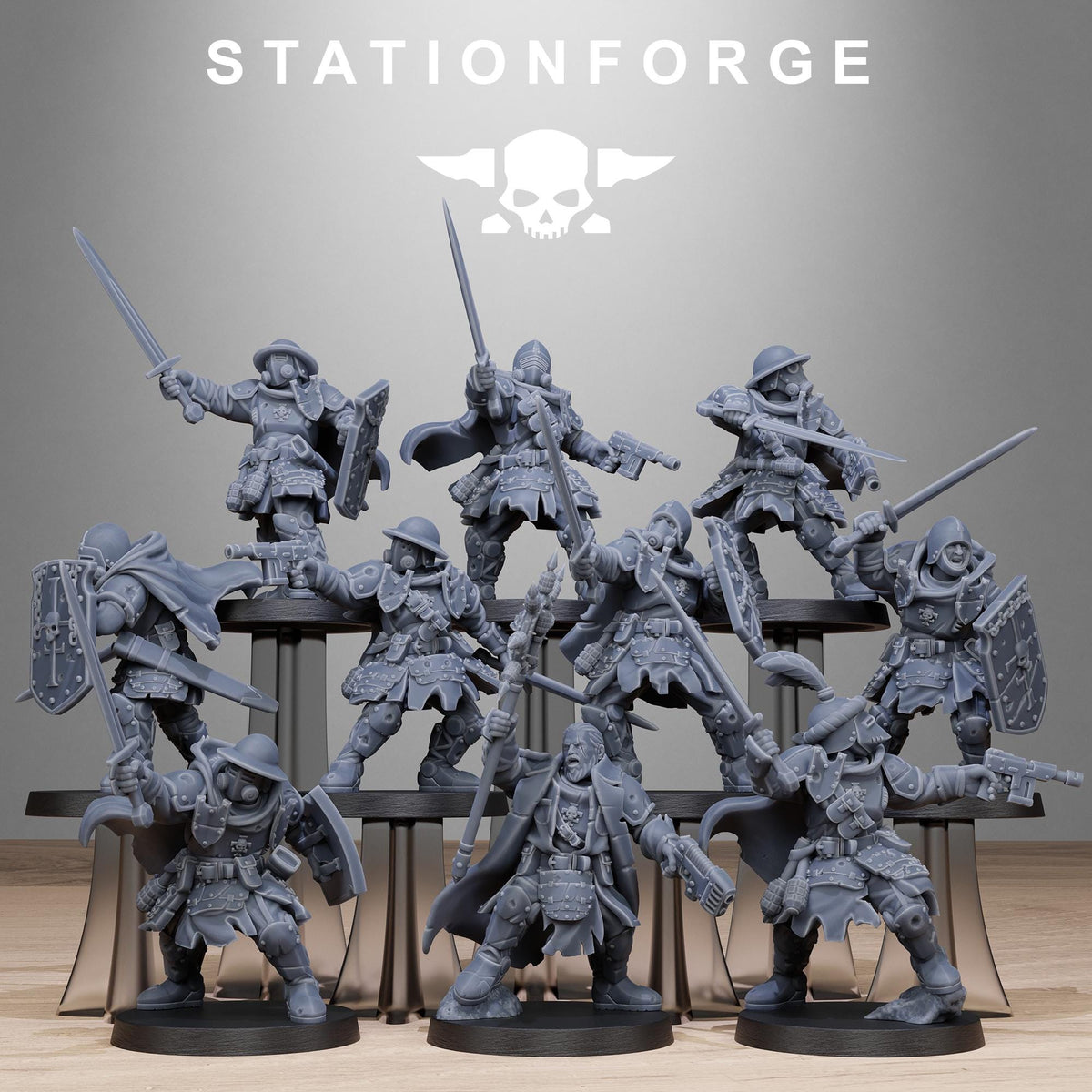 Royal Guard Bloodwardens – Warhammer 40k Compatible Miniature