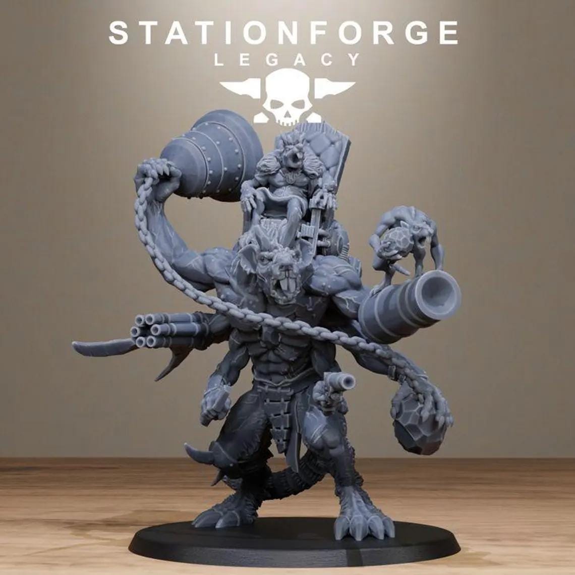 Rotfang Bell Rat – Warhammer 40k Compatible Miniature