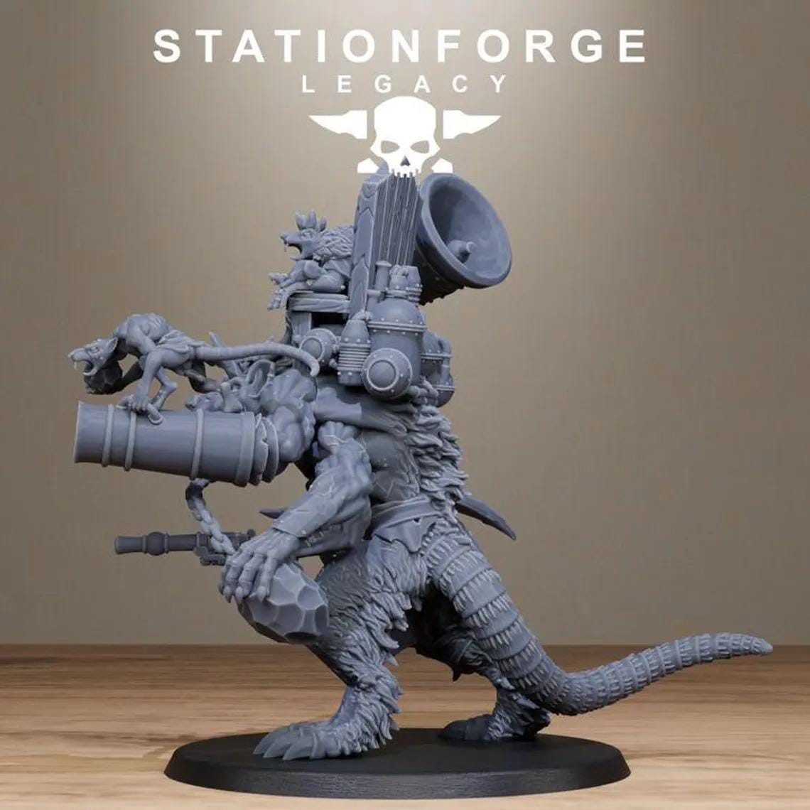 Rotfang Bell Rat – Warhammer 40k Compatible Miniature
