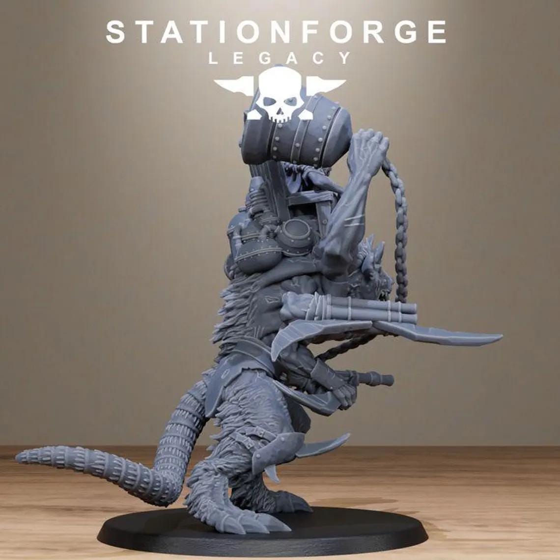 Rotfang Bell Rat – Warhammer 40k Compatible Miniature