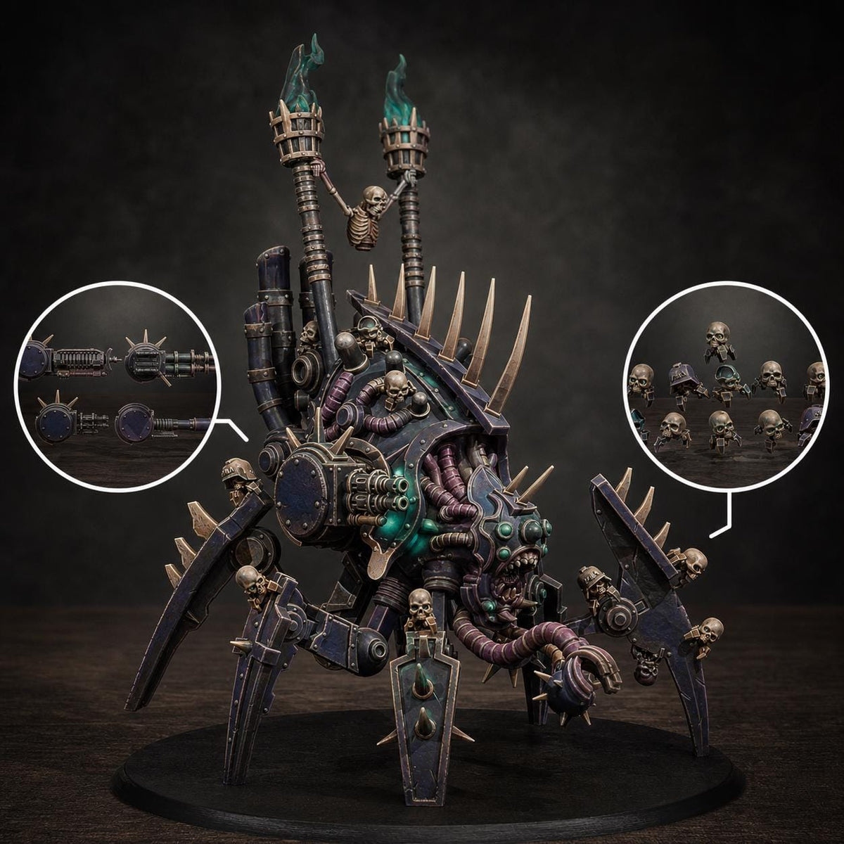 Pythonicus Swarm Spawner – Warhammer 40k Compatible Miniature