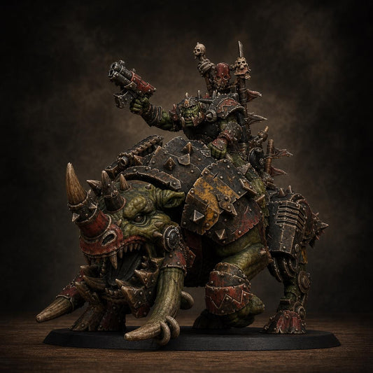 Ork Brast Rider Warlord – Ork Proxy