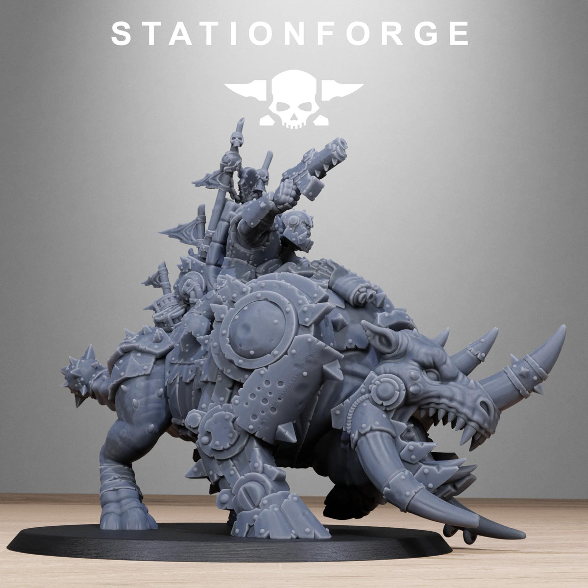 Ork Brast Rider Warlord – Ork Proxy